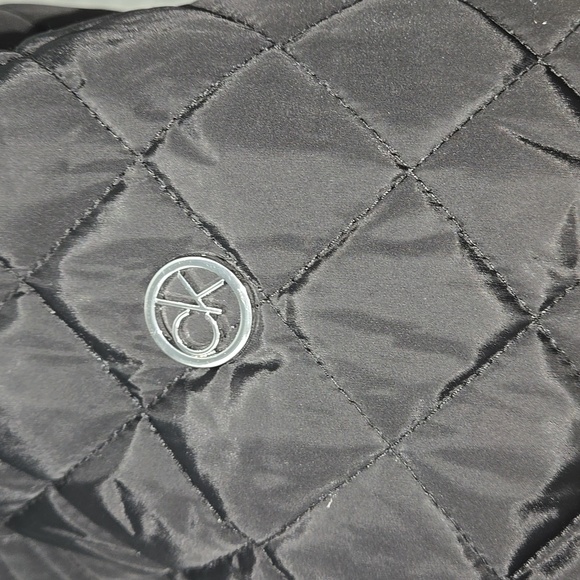 Calvin Klein Women's Quilted Black Hooded Jacket - Picture 4 of 16